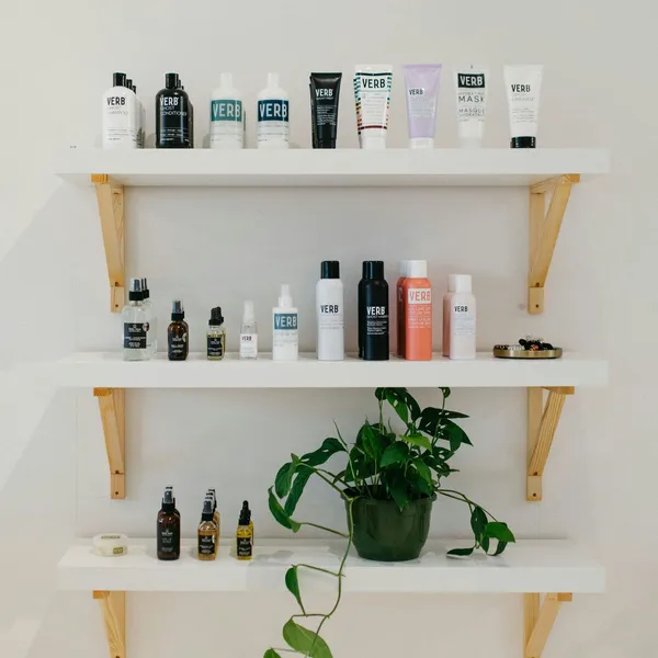 Produkter i salonen hos Frisør Sofie